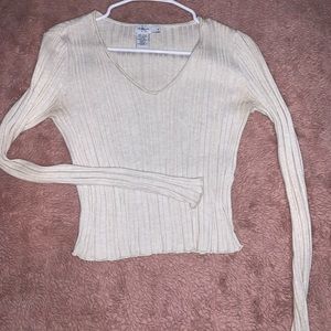 White Calvin Klein sweater